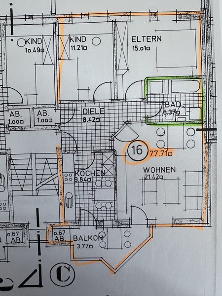 Wohnen mit Charakter: 3-Zimmer-Wohnung in Bissendorf